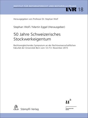 cover image of 50 Jahre Schweizerisches Stockwerkeigentum